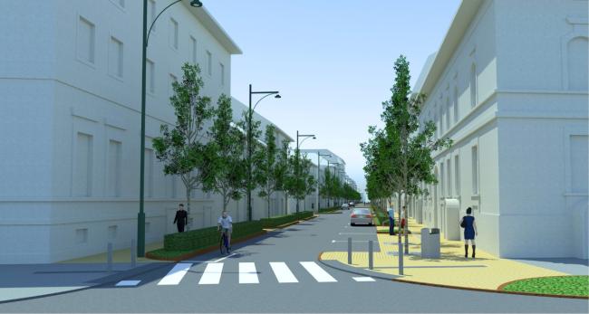 Szeged, Gogol utca környezeti rekonstrukciója