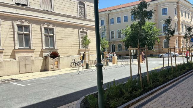 Szeged, Gogol utca környezeti rekonstrukciója