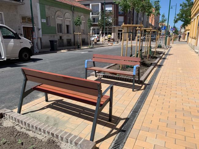 Szeged, Gogol utca környezeti rekonstrukciója